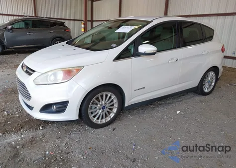 2013 Ford C-Max Hybrid Sel из США, поврежденный, VIN 1FADP5BU7DL505263